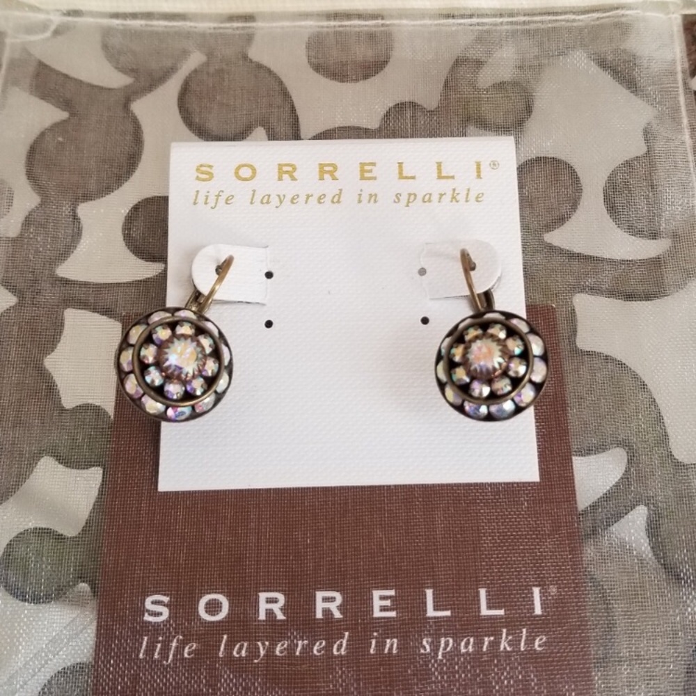 Sorrelli Earrings Gold Tone